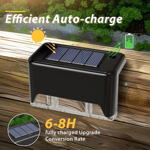 4-Piece Solar Patio Lighting Set – Weather-Resistant Outdoor Lights